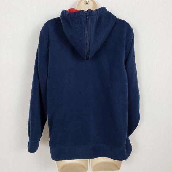 Mickey Mouse Zip Up Jacket Missy Med Blue Fleece - Picture 6 of 7